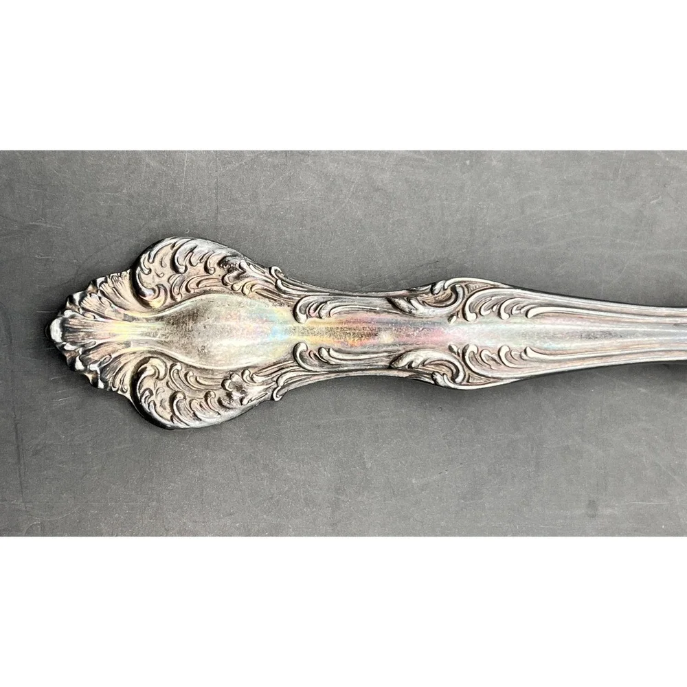 Rogers &‎ Hamilton Monarch 1895 Silver Plate Master Butter Knife Ornate 7
